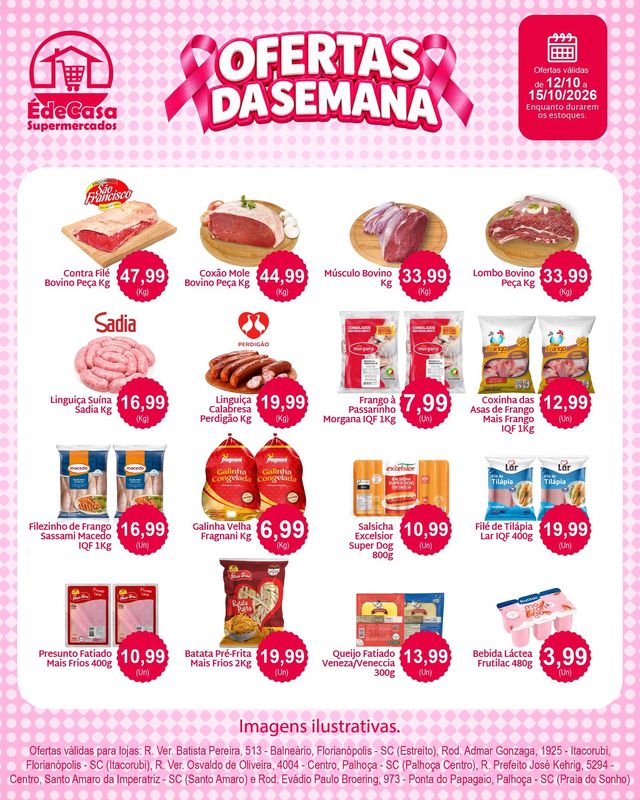 Arte das Ofertas da Semana de 12 a 15 de outubro